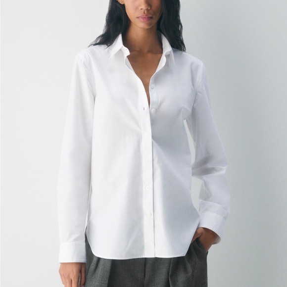 Bar III Tops - Bar III Crisp White Dress Shirt
